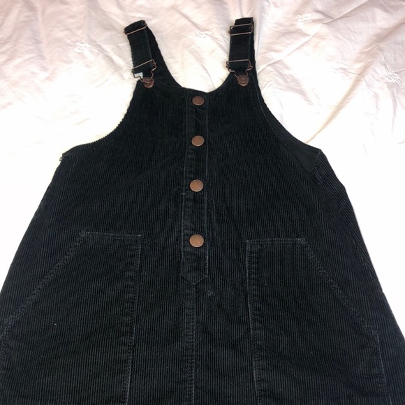 black overall dress kids